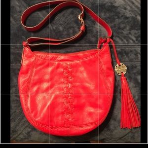 Brighton Cherry Red shoulder/crossbody handbag